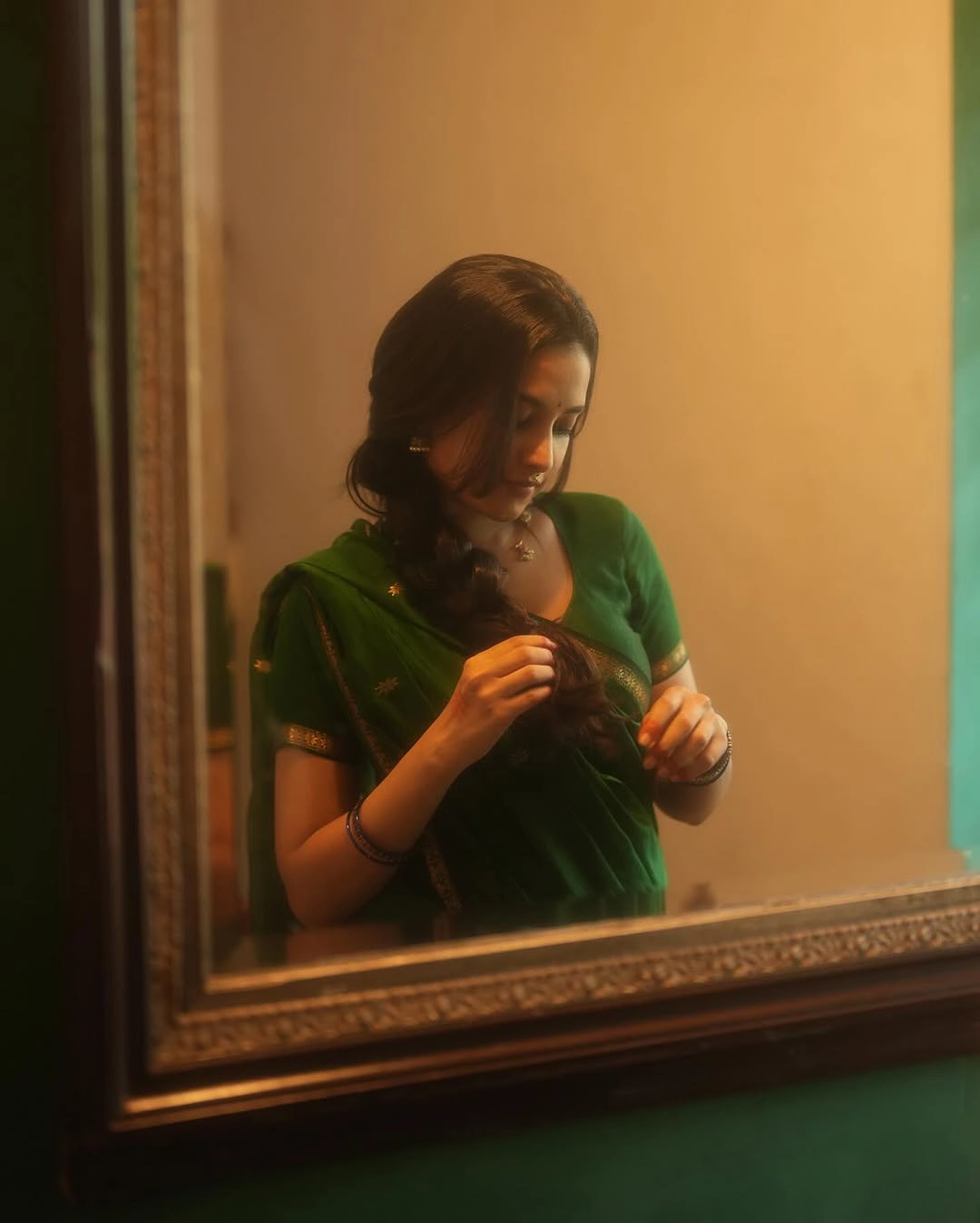 Priyanka Mohan Cute Looks in Traditional Wear