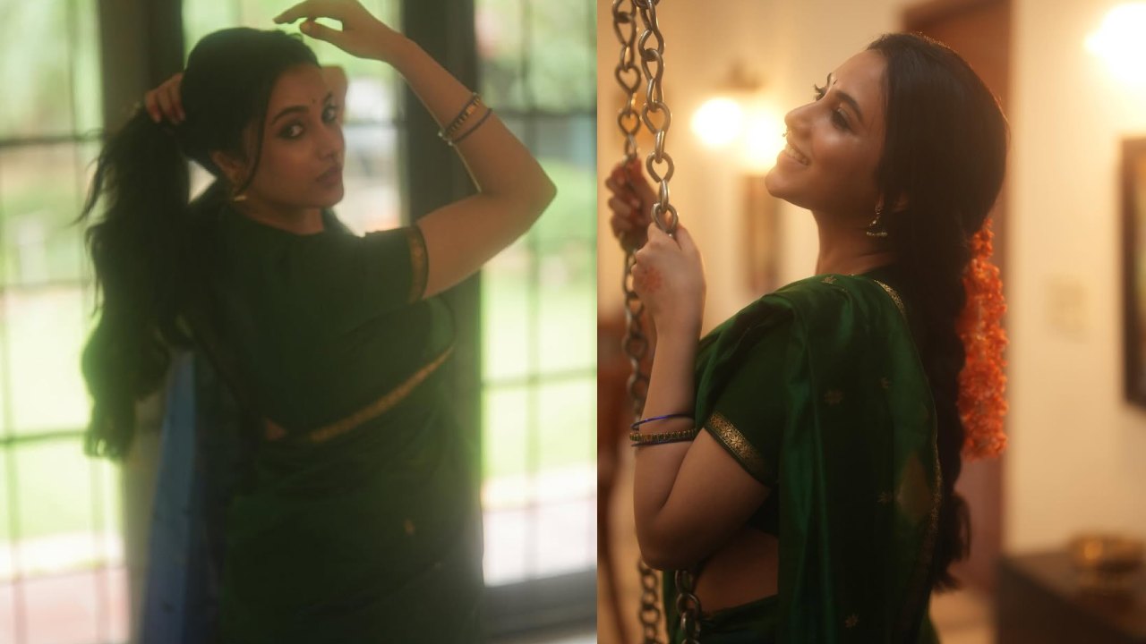 Priyanka Mohan : OG భామ ప్రియాంక మోహన్.. పచ్చని చీరలో ఎంత క్యూట్ గా ఉందో..