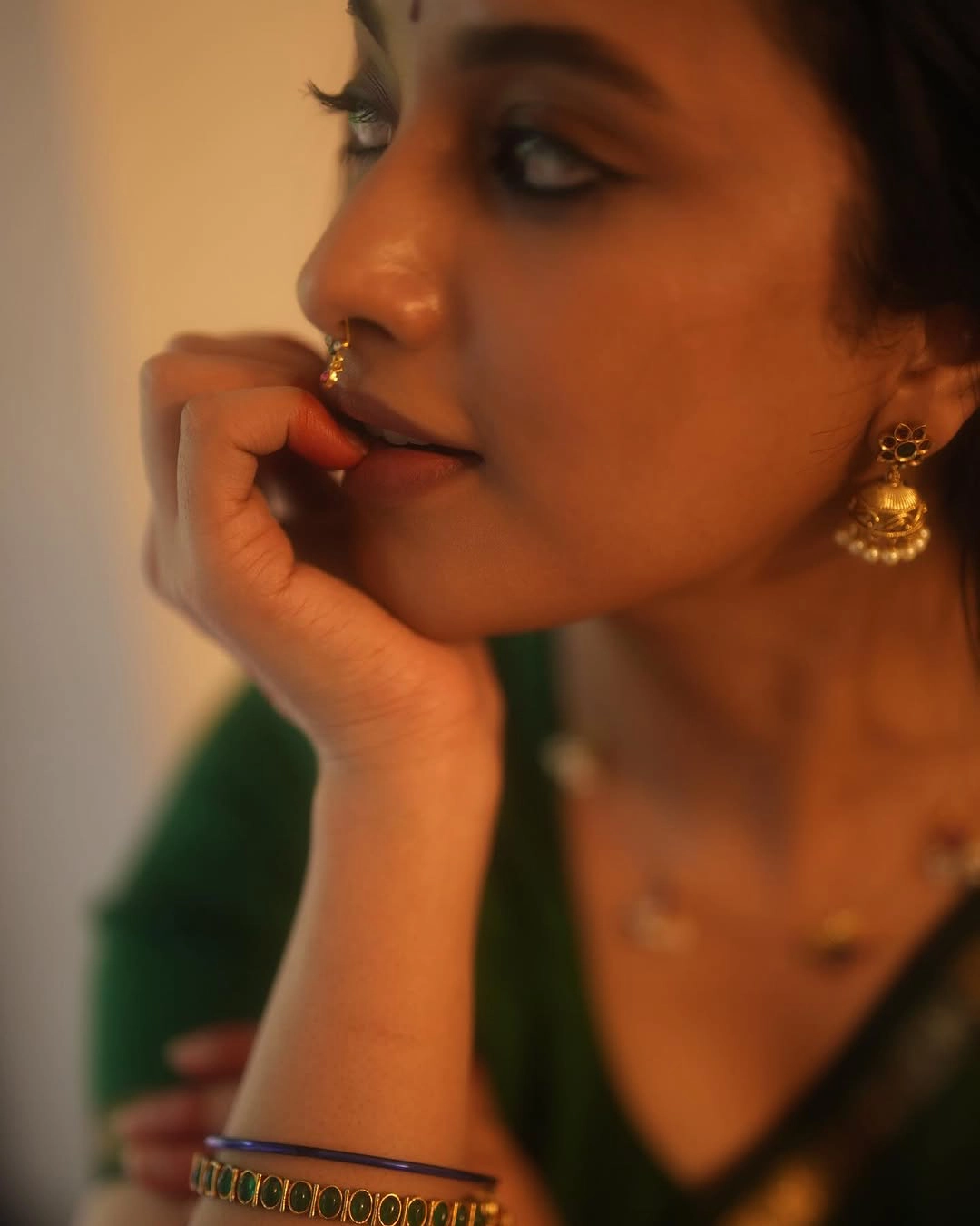 Priyanka Mohan Cute Looks in Traditional Wear