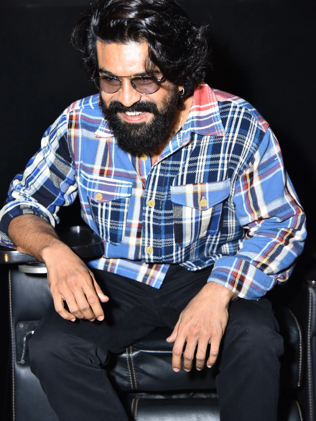 Ram Charan Looks in Game Changer Trailer launch Event