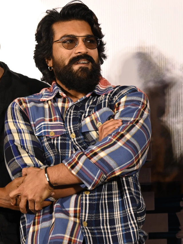 Ram Charan Looks in Game Changer Trailer launch Event