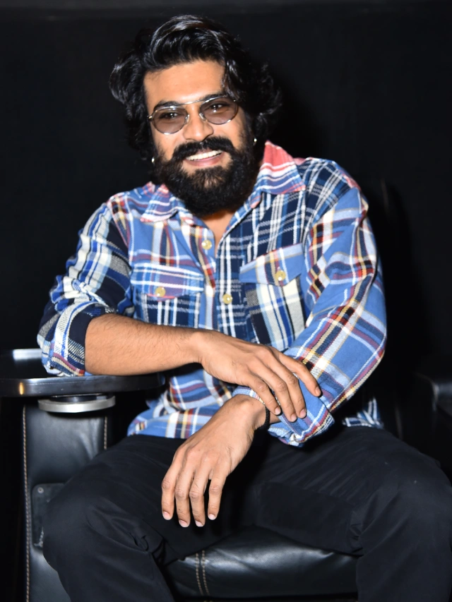 Ram Charan Looks in Game Changer Trailer launch Event