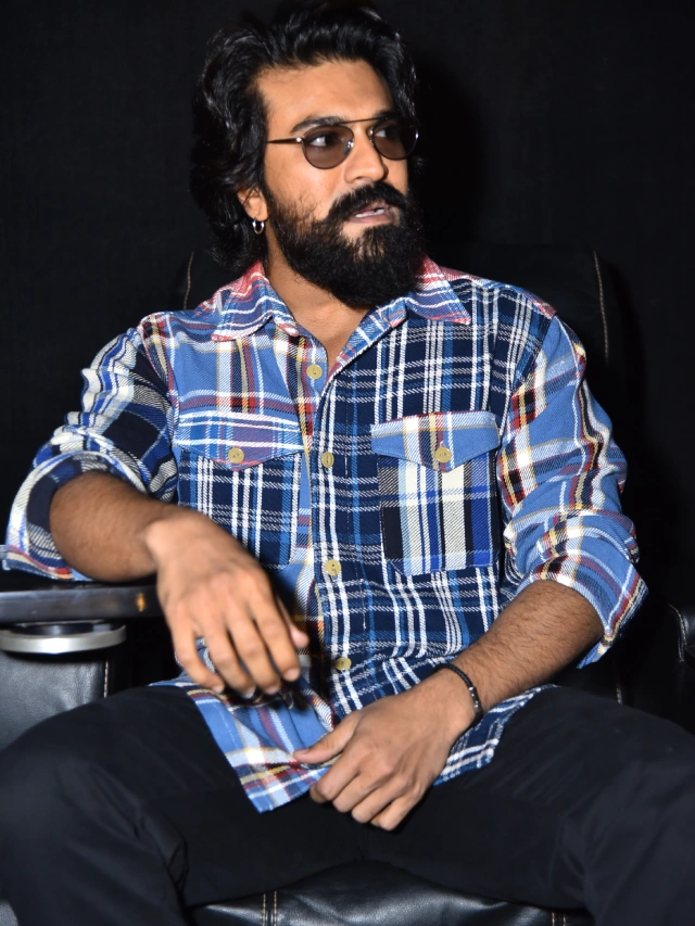 Ram Charan Looks in Game Changer Trailer launch Event