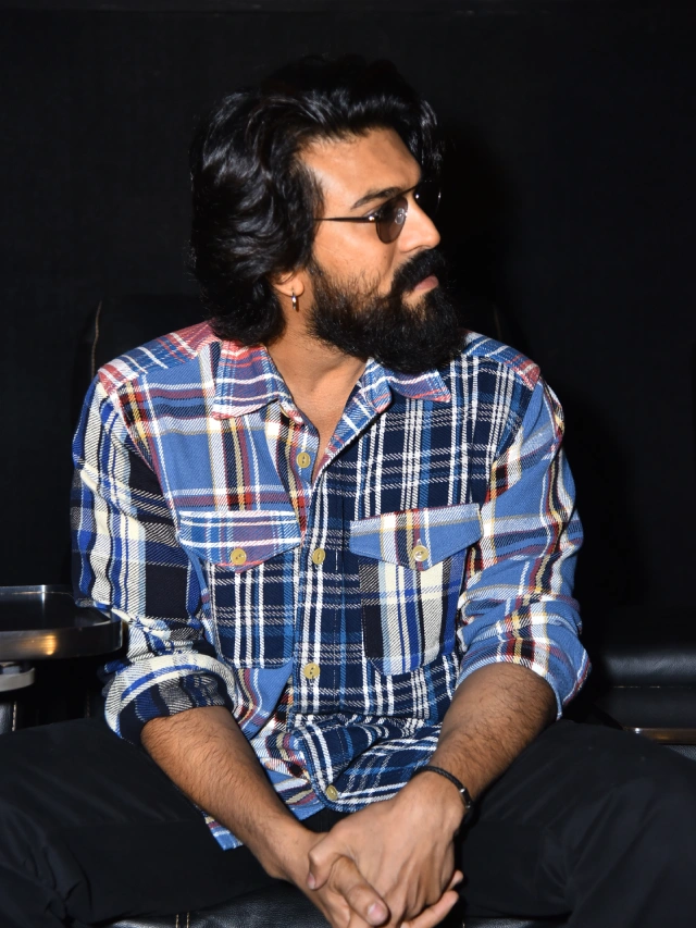 Ram Charan Looks in Game Changer Trailer launch Event