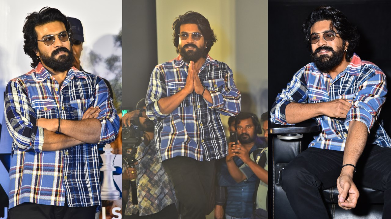 Ram Charan : గేమ్ ఛేంజర్ ఈవెంట్లో రామ్ చరణ్ RC16 లుక్స్ అదిరాయిగా.. చరణ్ ఫొటోలు చూశారా?