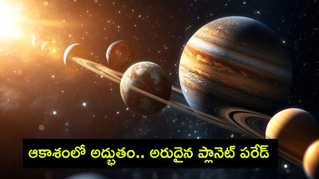 Rare Planetary Parade on January 25