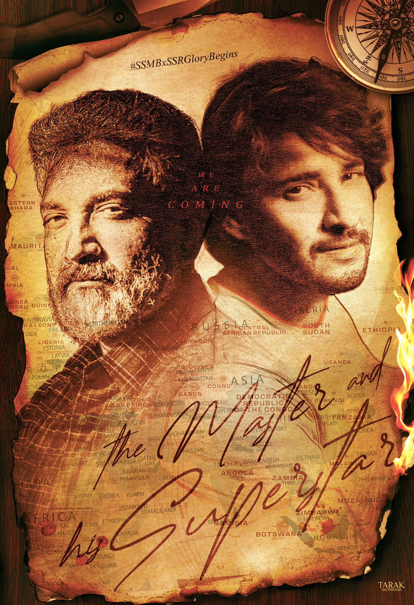 Mahesh Babu Rajamouli SSMB29 Movie Fan Made Posters