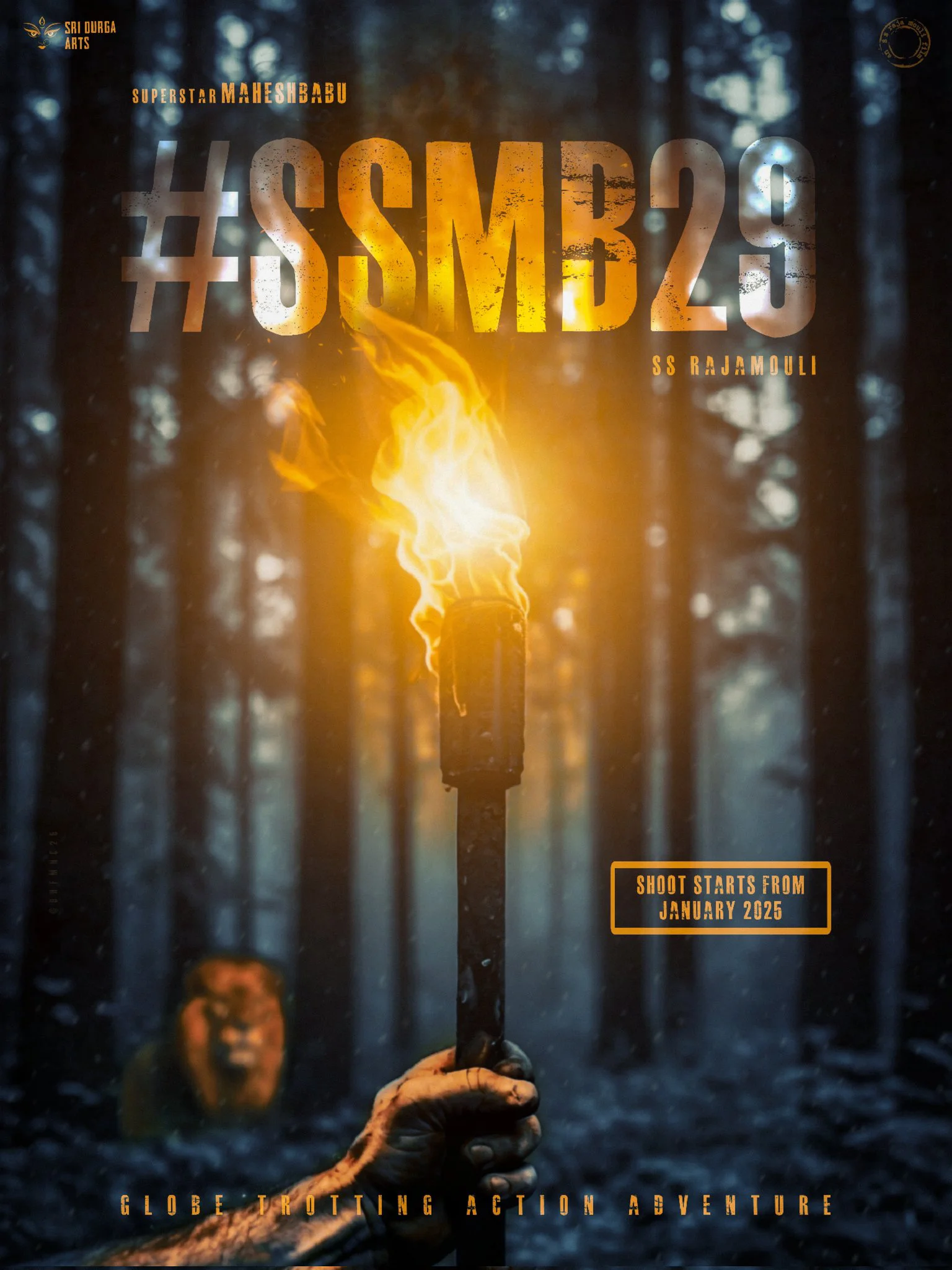 Mahesh Babu Rajamouli SSMB29 Movie Fan Made Posters