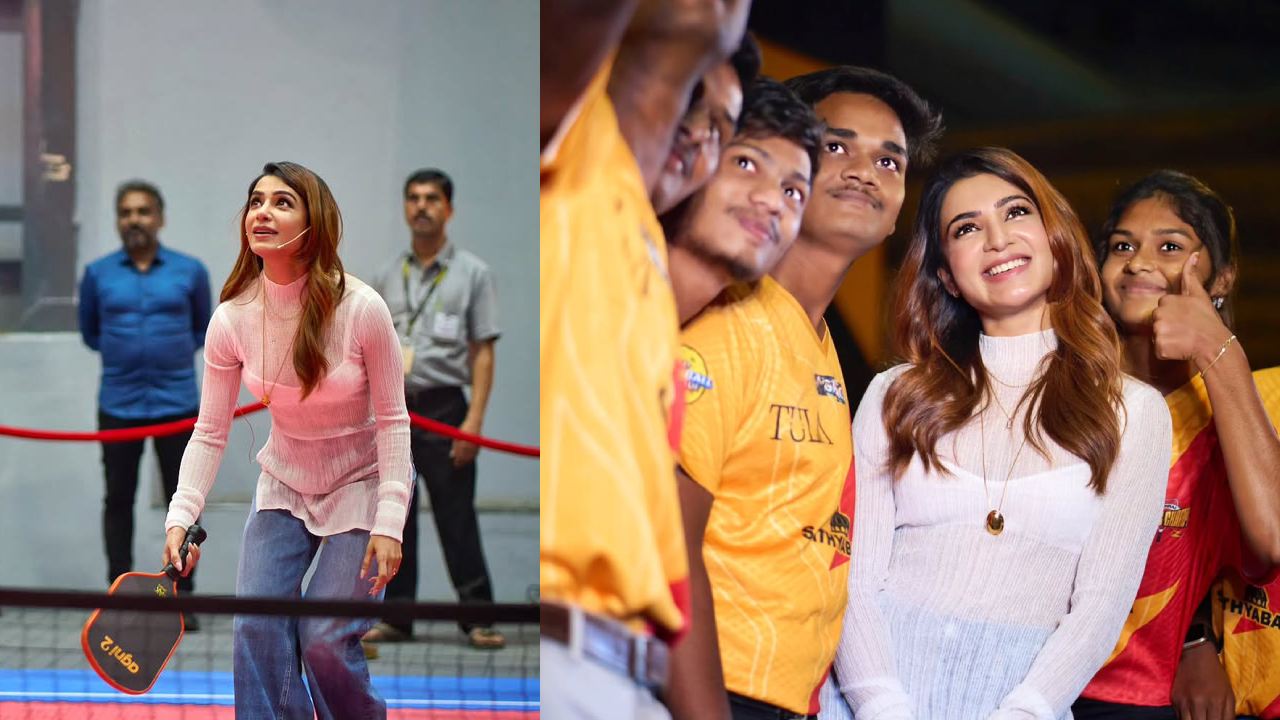 Samantha : తన టీమ్‌తో కలిసి పికెల్ బాల్ ఆడిన సమంత.. ఫొటోలు చూశారా?