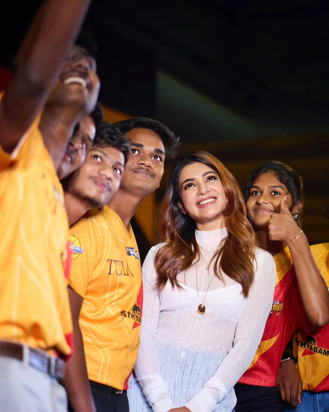 Samantha Participated in Chennai Super Champs Jersey Launch Event