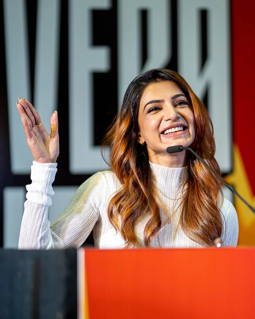 Samantha Cute Photos from Chennai Super Champs Jersey Launch Event