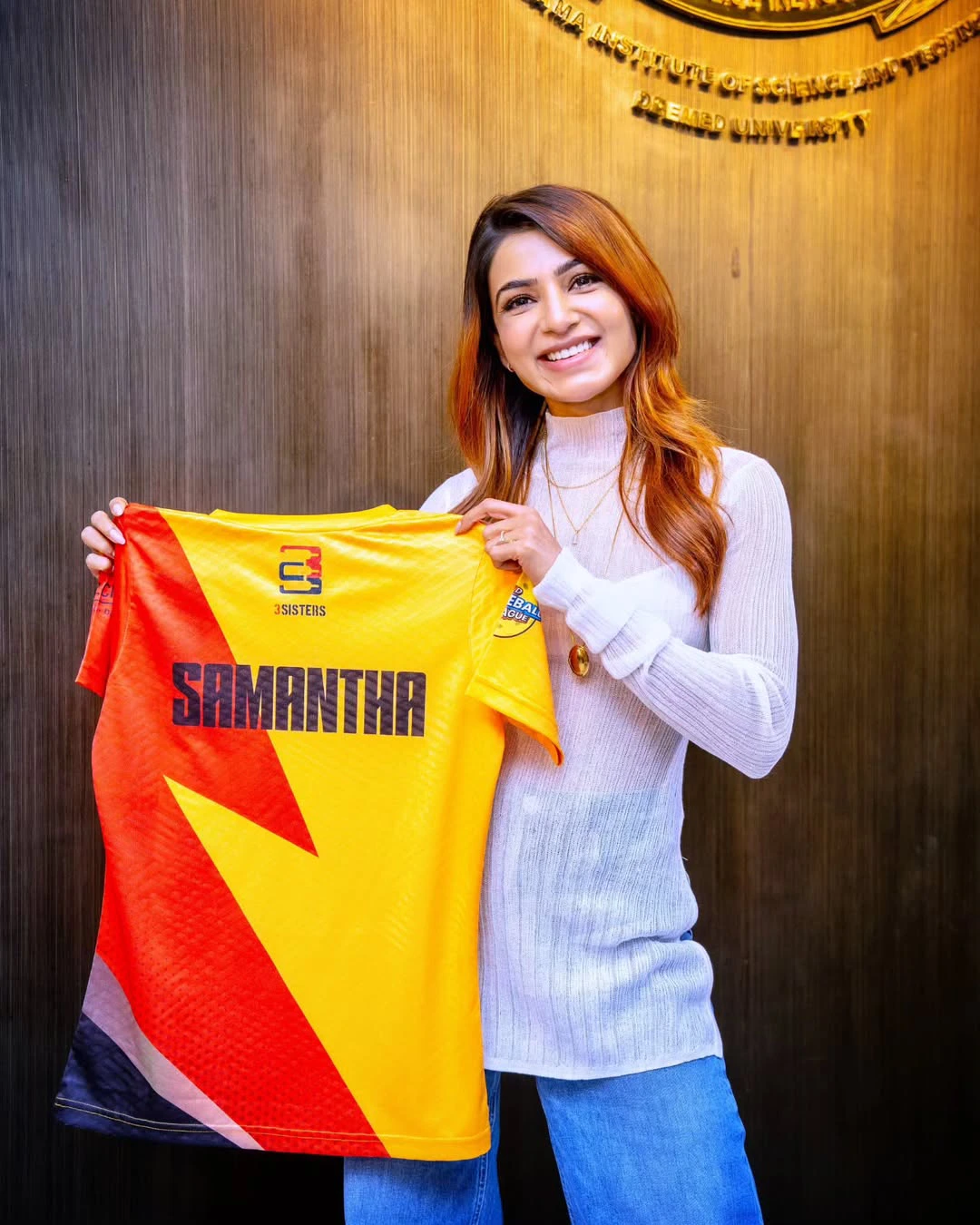 Samantha Participated in Chennai Super Champs Jersey Launch Event