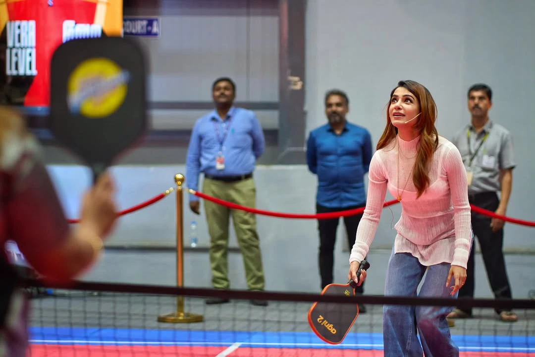 Samantha Participated in Chennai Super Champs Jersey Launch Event