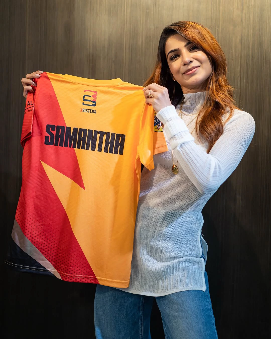 Samantha Cute Photos from Chennai Super Champs Jersey Launch Event