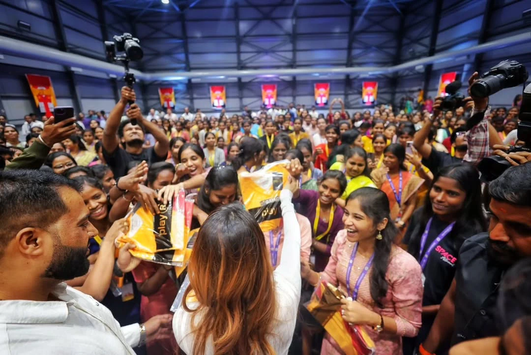 Samantha Participated in Chennai Super Champs Jersey Launch Event