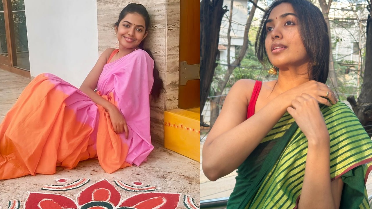 Shivani – Shivathmika Rajashekar : చీరలో అక్కాచెల్లెళ్లు.. శివాని, శివాత్మిక సంక్రాంతి స్పెషల్ ఫొటోలు..