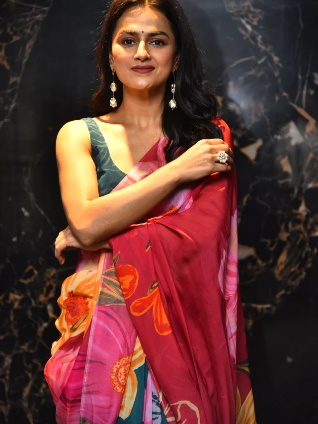 Shraddha Srinath Saree Photos from Daaku Maharaaj Promotions