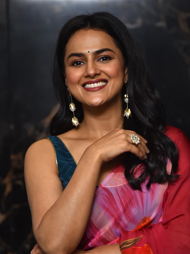 Shraddha Srinath Saree Photos from Daaku Maharaaj Promotions