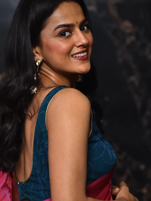 Shraddha Srinath Saree Photos from Daaku Maharaaj Promotions