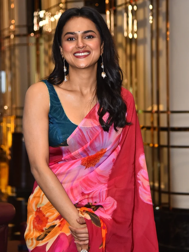 Shraddha Srinath Saree Photos from Daaku Maharaaj Promotions