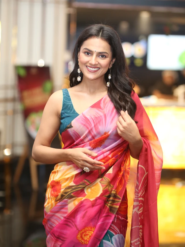 Shraddha Srinath Saree Photos from Daaku Maharaaj Promotions