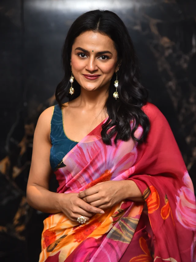 Shraddha Srinath Saree Photos from Daaku Maharaaj Promotions