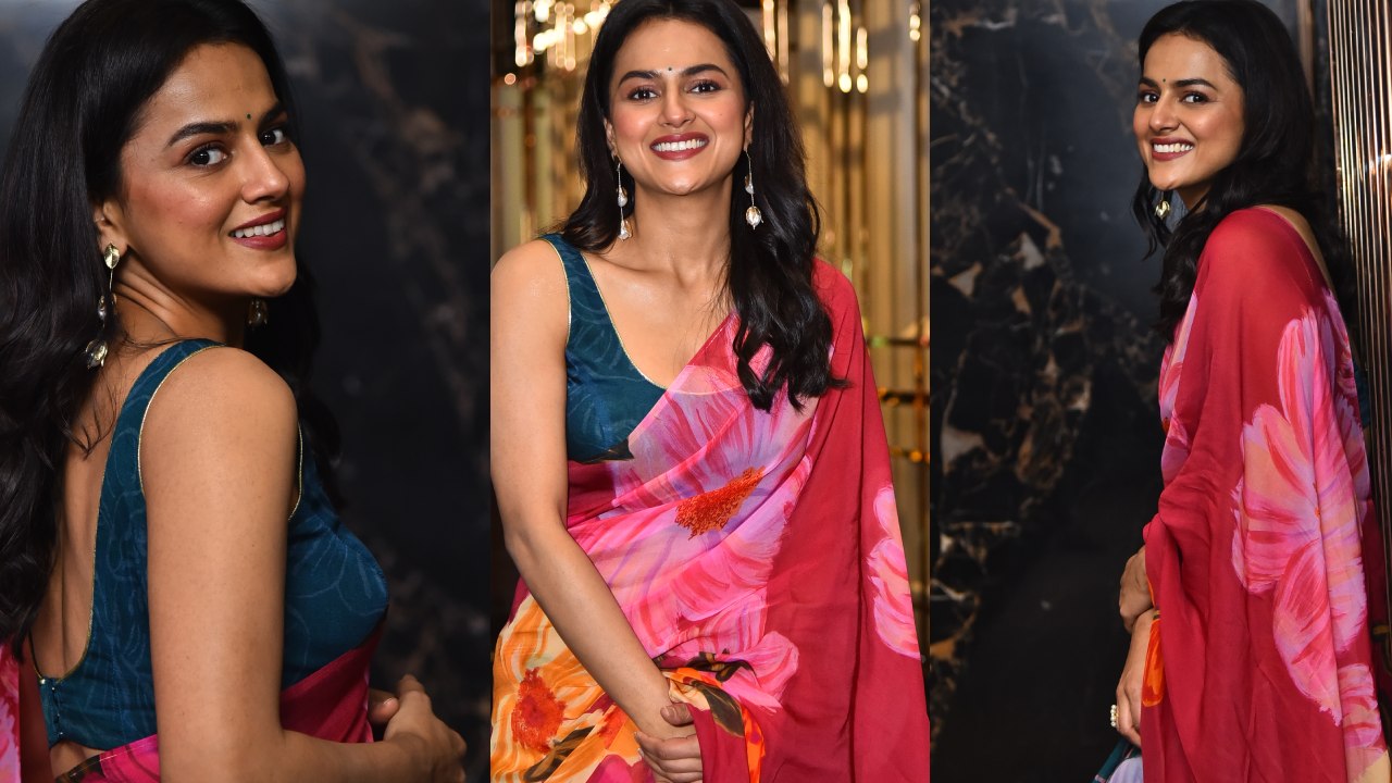 Shraddha Srinath : డాకు మహారాజ్ ప్రమోషన్స్ లో క్యూట్ గా చీరలో కవ్విస్తున్న శ్రద్ధ శ్రీనాధ్..