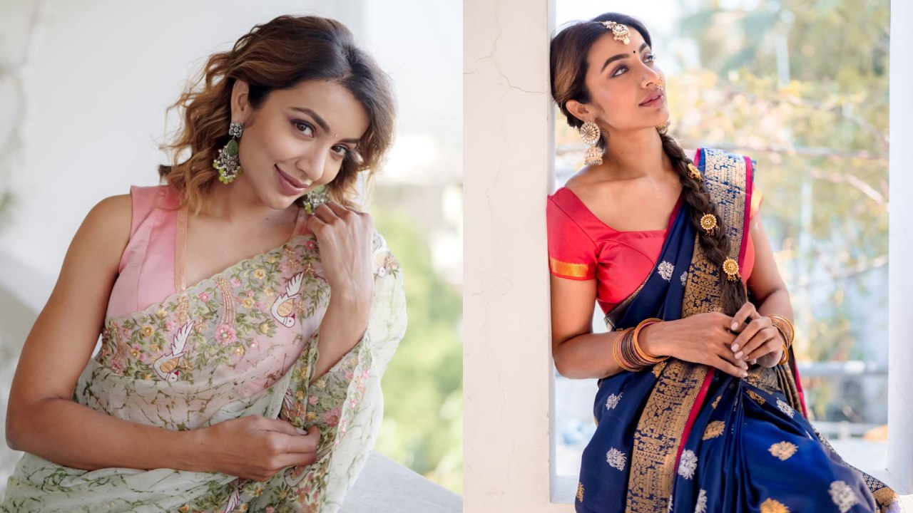 Tejaswi Madivada : ఎప్పుడూ హాట్ పోజులు షేర్ చేసే తేజస్వి మడివాడ.. ఇప్పుడు చీరలో క్యూట్ గా ఇలా..