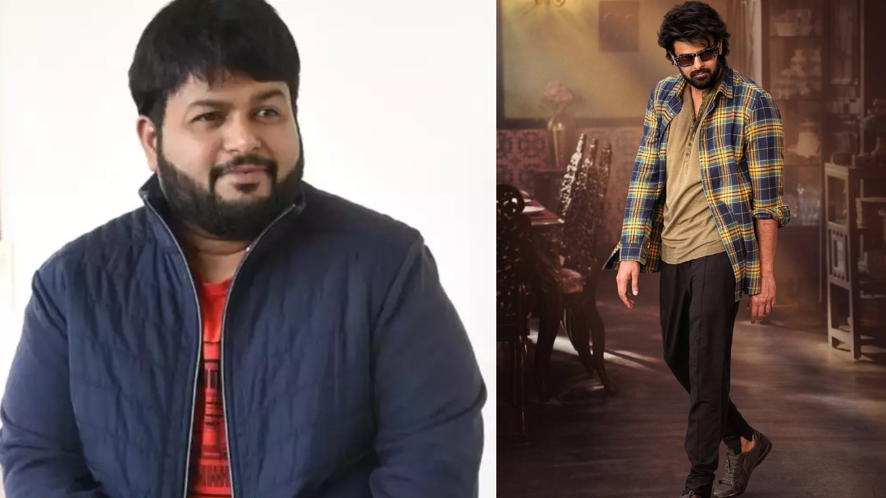 Raja saab : ప్రభాస్ అభిమానులకు పూనకాలు తెప్పించే వార్త చెప్పిన తమన్.. Raja saab : ప్రభాస్ అభిమానులకు పూనకాలు తెప్పించే వార్త చెప్పిన తమన్..