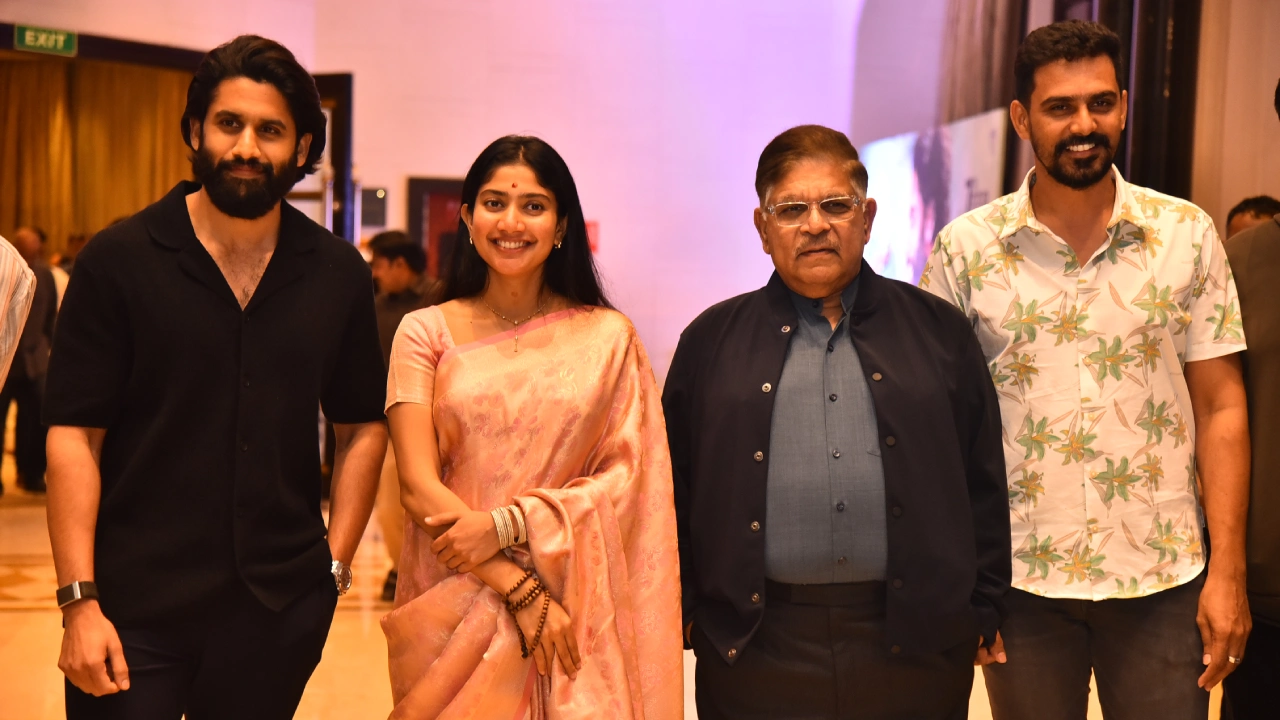 Naga Chaitanya Sai Pallavi Thandel Chennai Event