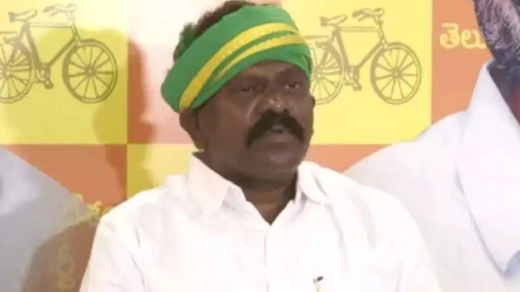 Thiruvuru TDP MLA Kolikapudi Srinivasa Rao