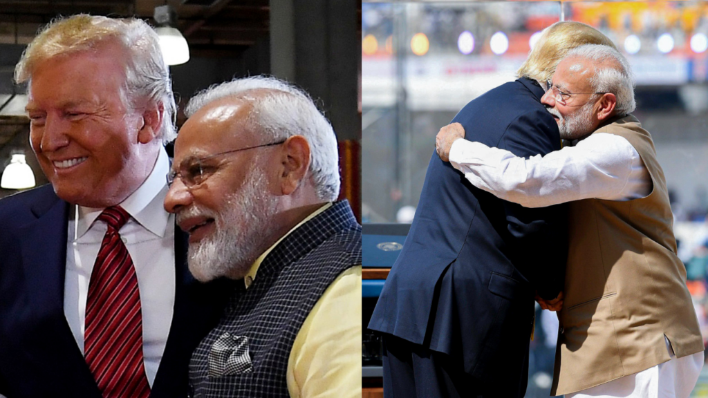 Trump-modi pics