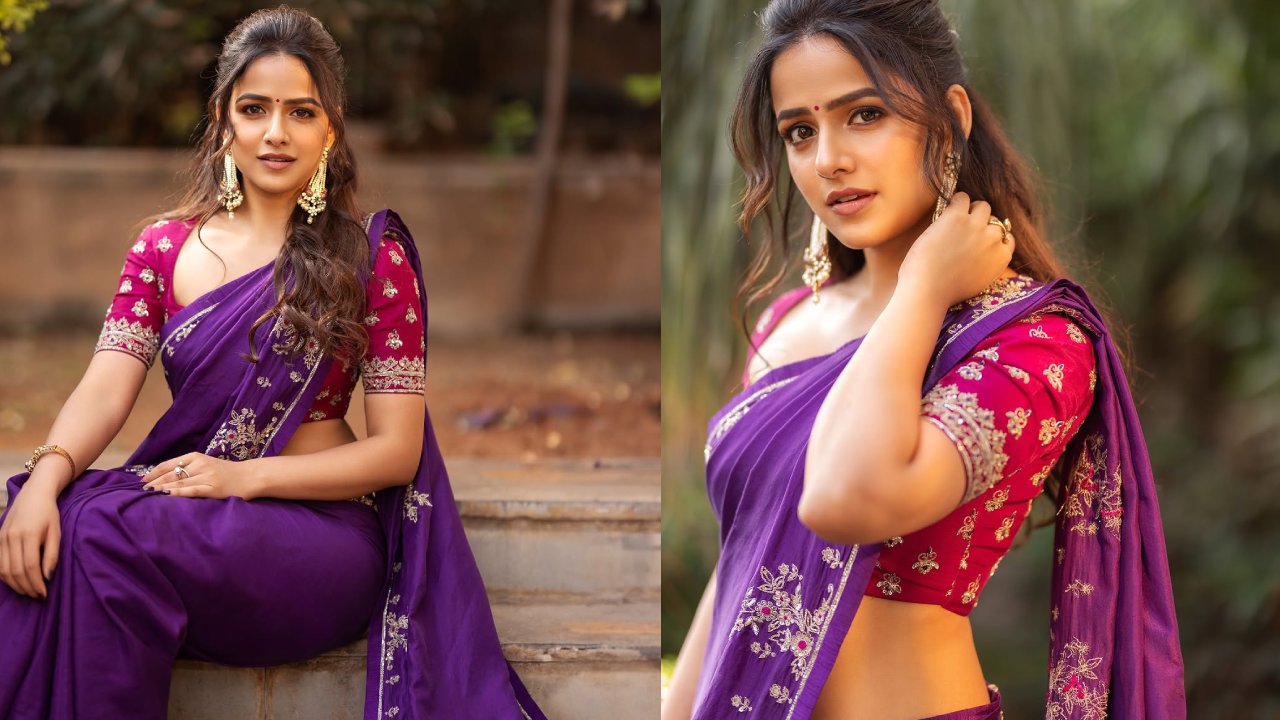 Vaishnavi Chaitanya : భోగి రోజు చీరలో వైష్ణవి చైతన్య స్పెషల్ ఫొటోలు..