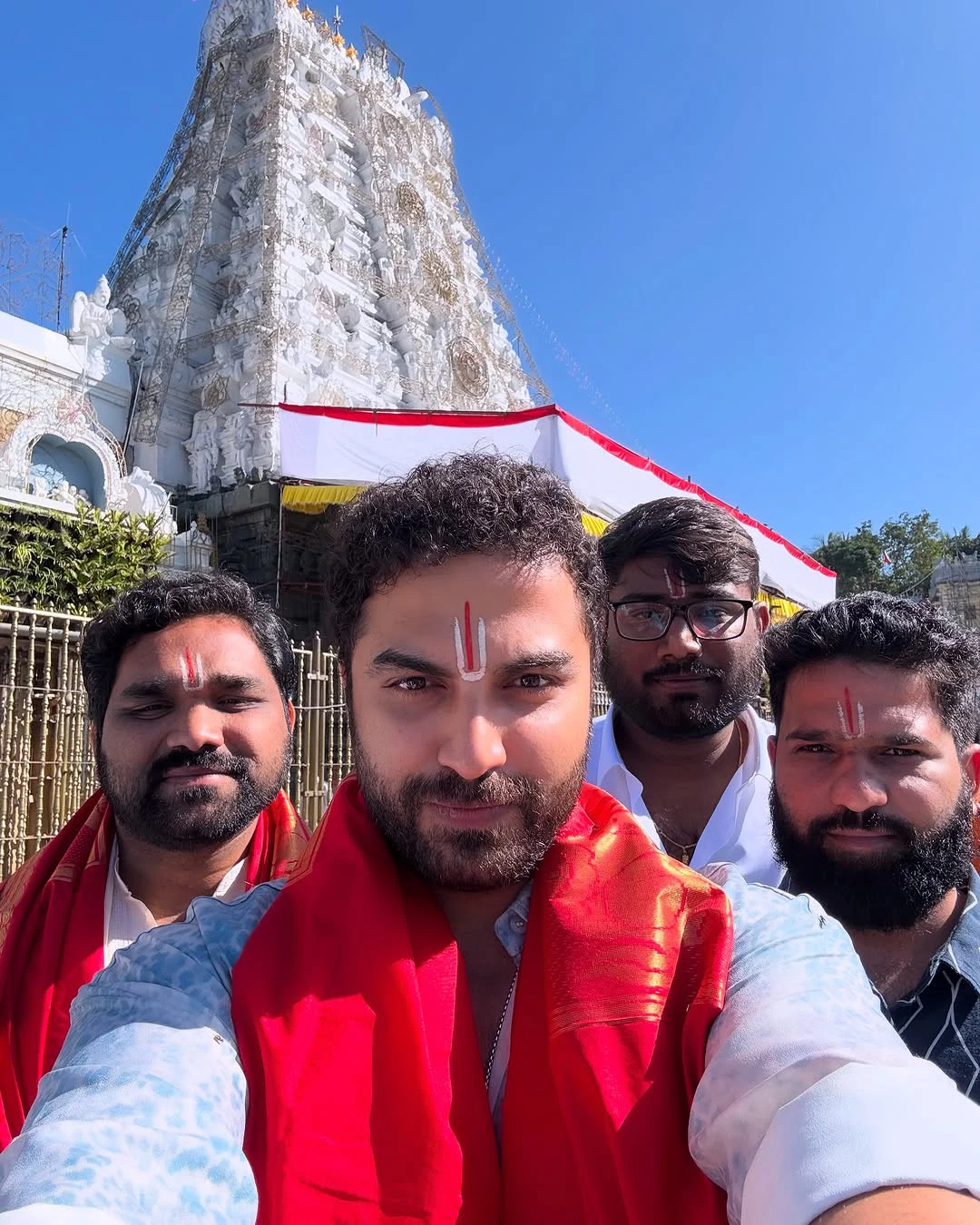 Vishwak Sen Visits Tirumala