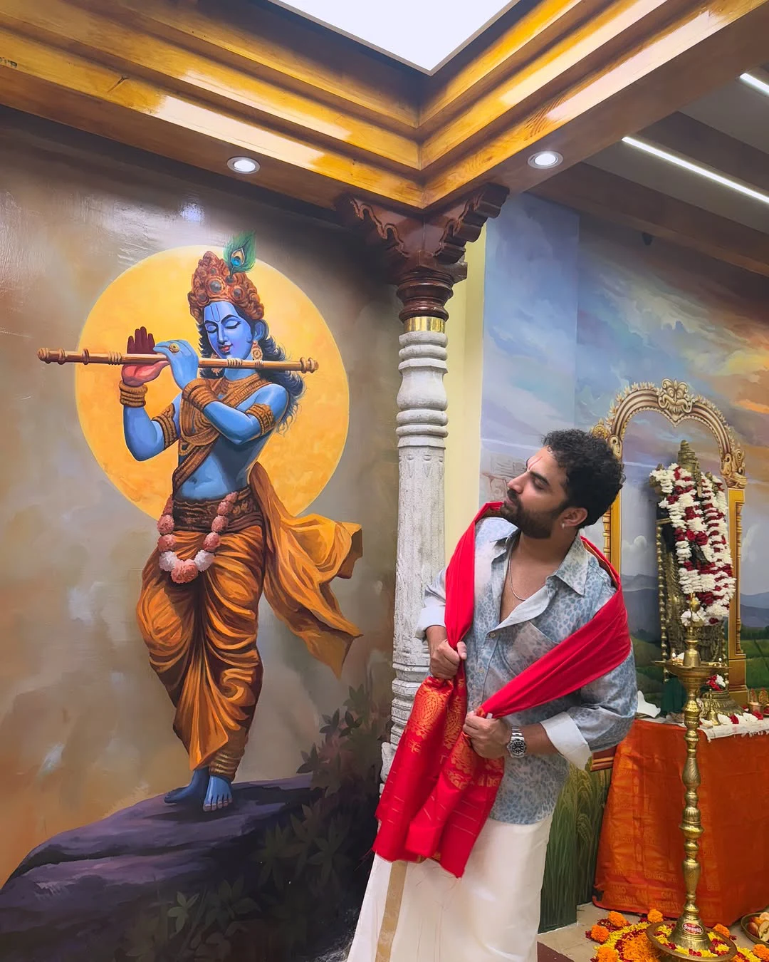 Vishwak Sen Visits Tirumala