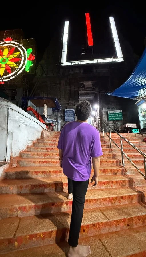 Vishwak Sen Visits Tirumala