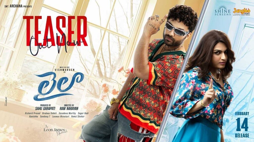 VishwakSen Laila Teaser out now