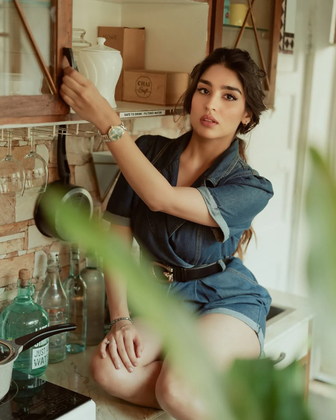 Yukti Thareja Pretty Looks in Kitchen