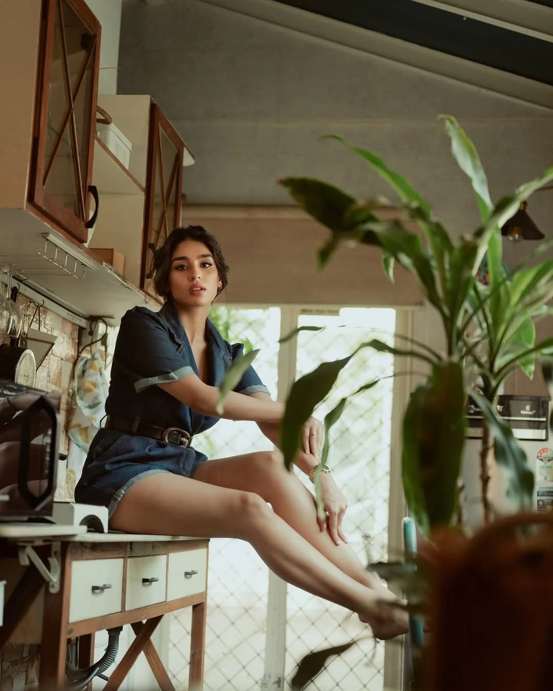 Yukti Thareja Pretty Looks in Kitchen