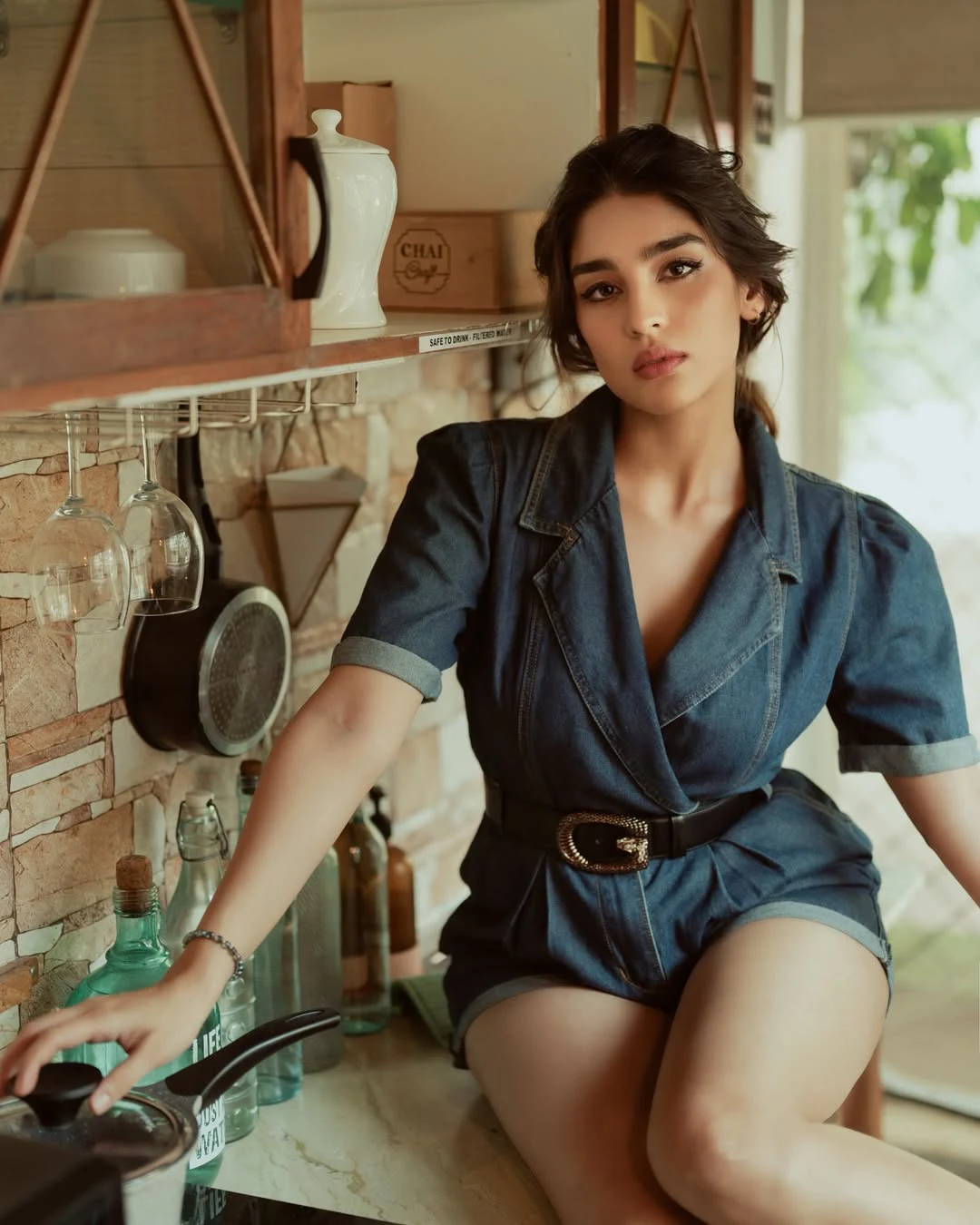 Yukti Thareja Pretty Looks in Kitchen
