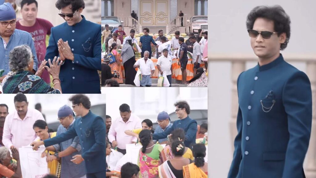 Producer Adityaram Helped to 5000 Members on Sankranthi
