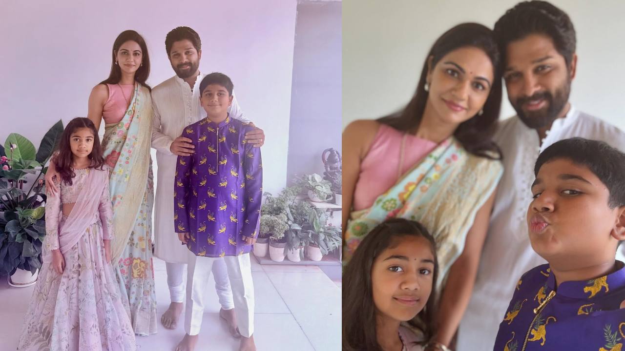 Allu Arjun Family : పుష్ప 2 సక్సెస్ తర్వాత ఫ్యామిలీతో అల్లు అర్జున్ సంక్రాంతి సెలబ్రేషన్స్.. ఫ్యామిలీ ఫోటోలు చూశారా? Allu Arjun Family : పుష్ప 2 సక్సెస్ తర్వాత ఫ్యామిలీతో అల్లు అర్జున్ సంక్రాంతి సెలబ్రేషన్స్.. ఫ్యామిలీ ఫోటోలు చూశారా?