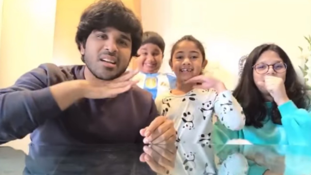 బన్నీ పిల్లలతో అల్లు శిరీష్ రీల్.. సరదా వీడియో చూశారా?