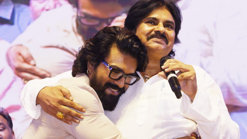 Pawan Kalyan tells about Back Story of Ram Charan Name and his Character