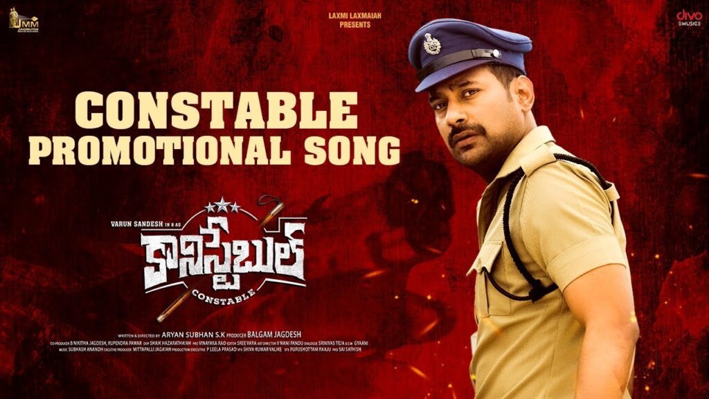 Varun Sandesh Constable Movie Title Song Released Sing by Nalgonda Gaddar Narsanna