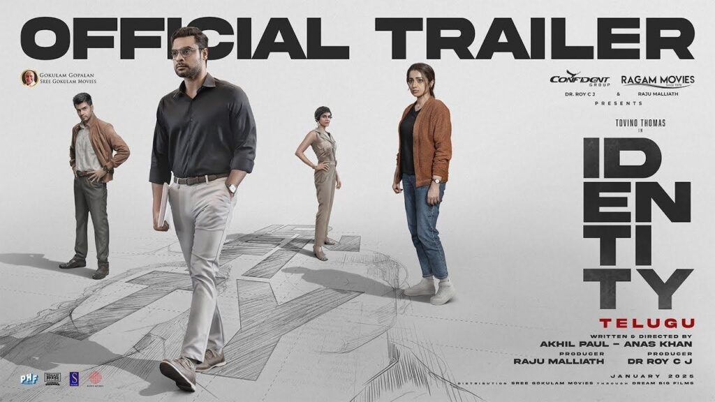 Tovino Thomas Trisha Identity Movie Telugu Trailer Released