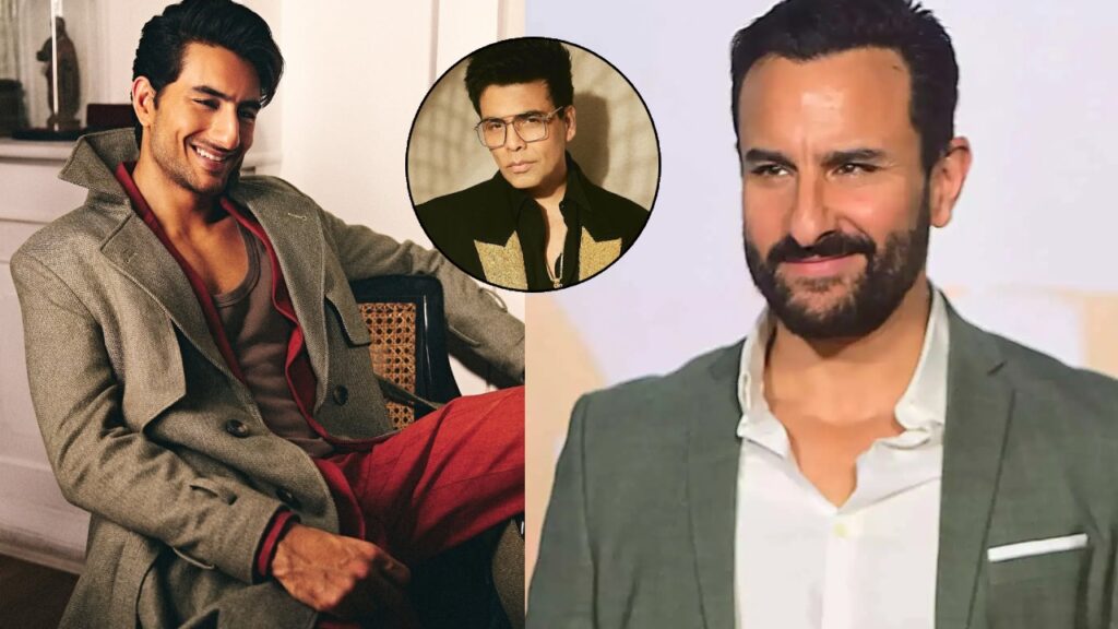 Karan Johar Introducing Saif Ali Khan Son Ibrahim Ali Khan as Hero under his Production