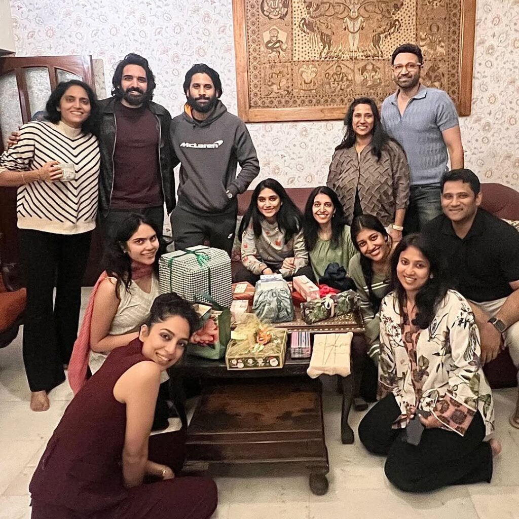 Akkineni Cousins Photo Shared by Sushanth Naga Chaitanya Sobhita Highlighted