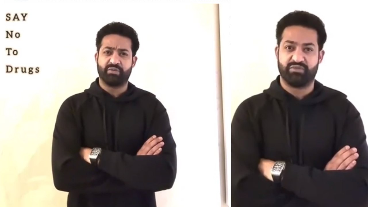 నిన్న ప్రభాస్.. నేడు ఎన్టీఆర్.. డ్రగ్స్ కి వ్యతిరేకంగా సందేశం..
