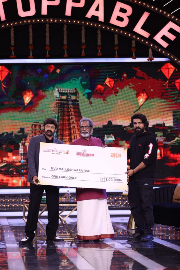 Ram Charan Helped for Free Treatment to Fans Wife Mega Fan Said in Balakrishna Unstoppable Show 